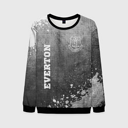 Свитшот мужской Everton - grey gradient вертикально, цвет: 3D-черный