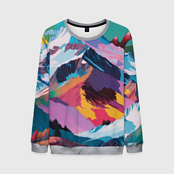 Мужской свитшот Горы краски