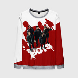 Свитшот мужской Пацаны в тени семерки The boys, цвет: 3D-меланж