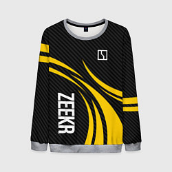 Мужской свитшот Zeekr - yellow color