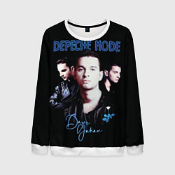 Свитшот мужской Dave Gahan of Depeche Mode, цвет: 3D-белый