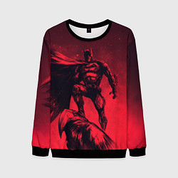 Свитшот мужской Batman - art, цвет: 3D-черный