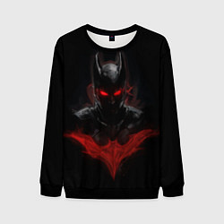 Свитшот мужской Neon Batman in the dark, цвет: 3D-черный