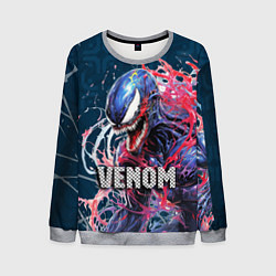 Свитшот мужской Venom Marvel, цвет: 3D-меланж