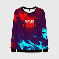 Мужской свитшот Вартандер неоновый огонь