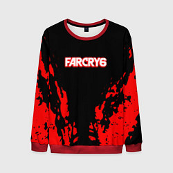 Свитшот мужской Farcry6 краски красные, цвет: 3D-красный