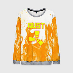 Мужской свитшот Rust flame