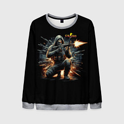 Мужской свитшот Counter Strike - cool stormtrooper
