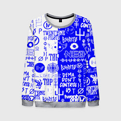 Мужской свитшот Twenty one pilots лого