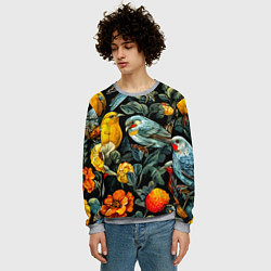 Свитшот мужской Кукушки, цвет: 3D-меланж — фото 2