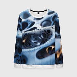 Мужской свитшот Текстура объемных сот