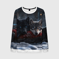 Мужской свитшот Love wolfs