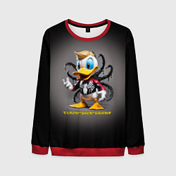 Мужской свитшот Venom-Duck-Trump joke