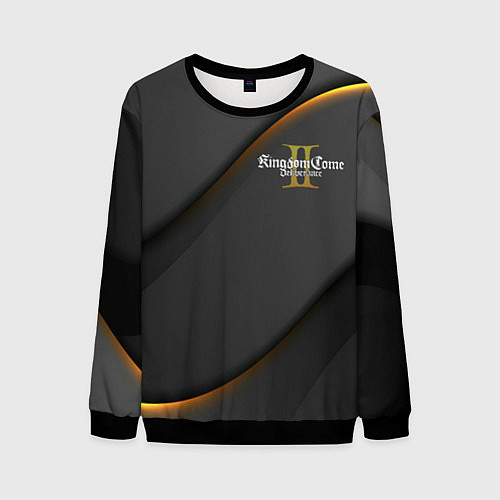 Мужской свитшот Игра Kingdom Come: Deliverance 2 / 3D-Черный – фото 1