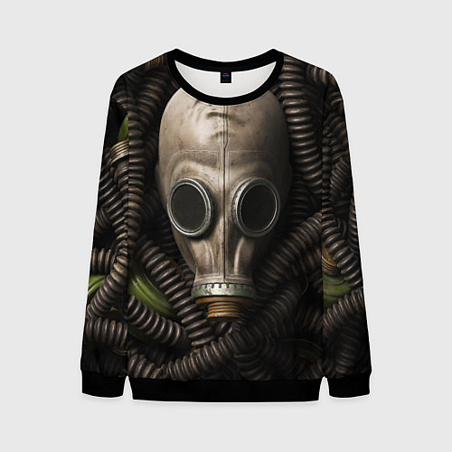 Мужской свитшот Авто рожденные в СССР / 3D-Черный – фото 1