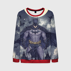 Мужской свитшот Бэтмен и полнолуние