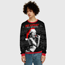 Свитшот мужской Все дуреют с этого афродизиака, цвет: 3D-красный — фото 2