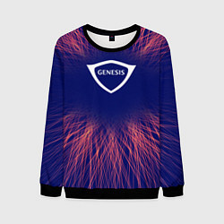 Свитшот мужской Genesis red energy, цвет: 3D-черный