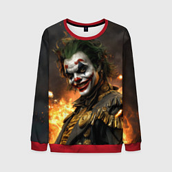 Свитшот мужской Джокер в эпичном костюме, цвет: 3D-красный