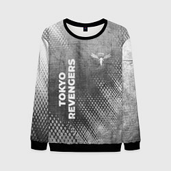 Свитшот мужской Tokyo Revengers - grey gradient вертикально, цвет: 3D-черный