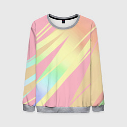 Мужской свитшот Нежный розовый абстрактный