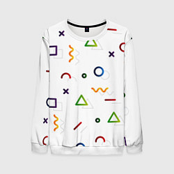 Мужской свитшот Геометрический хаос