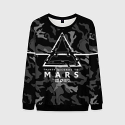 Мужской свитшот 30 Seconds to Mars - poster