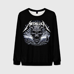 Мужской свитшот Metallica - horned skull