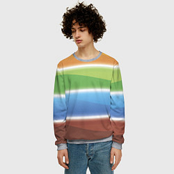 Свитшот мужской Просвет, цвет: 3D-меланж — фото 2