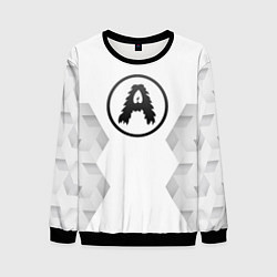 Свитшот мужской Aerosmith white poly, цвет: 3D-черный