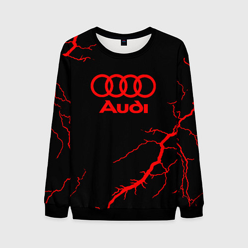 Мужской свитшот Audi storm / 3D-Черный – фото 1