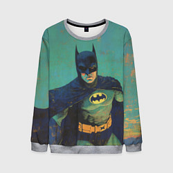 Свитшот мужской Злой Бэтмен, цвет: 3D-меланж