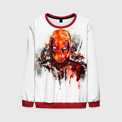 Мужской свитшот Дэдпул краски