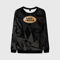 Свитшот мужской Land Rover golden poly, цвет: 3D-черный