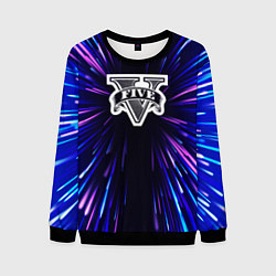 Свитшот мужской GTA neon energy, цвет: 3D-черный