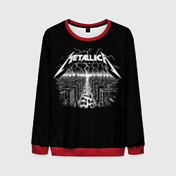 Мужской свитшот Metallica - lightnings in metropolis