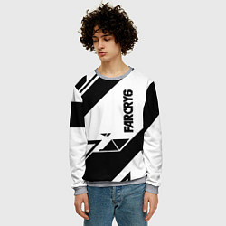 Свитшот мужской Farcry6 геометрия полосы, цвет: 3D-меланж — фото 2