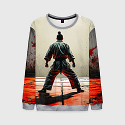 Мужской свитшот Боец боевых искусств