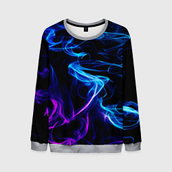 Свитшот мужской Color blue pink, цвет: 3D-меланж
