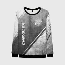 Мужской свитшот Chrysler - grey gradient вертикально