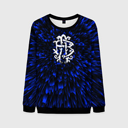 Свитшот мужской Nickelback blue energy, цвет: 3D-черный