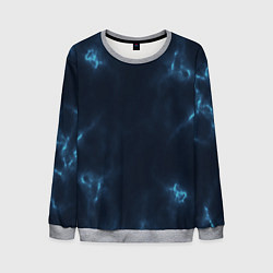 Свитшот мужской The color is blue, цвет: 3D-меланж