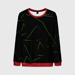 Свитшот мужской Color green line, цвет: 3D-красный