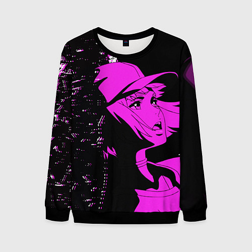 Мужской свитшот Лазарь: Элейна / 3D-Черный – фото 1