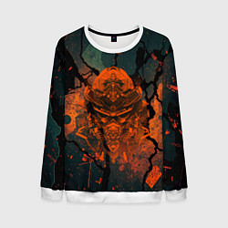 Мужской свитшот Шлем кибернетического самурая