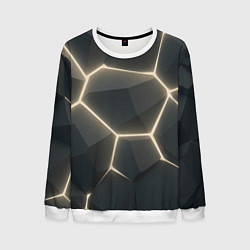 Мужской свитшот Объемные серые плиты