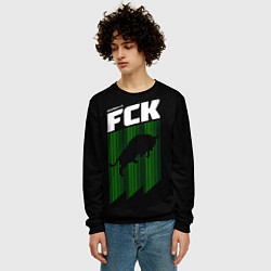 Свитшот мужской FC Krasnodar, цвет: 3D-черный — фото 2