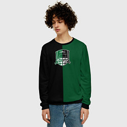 Свитшот мужской Черников - ФК Краснодар, цвет: 3D-черный — фото 2