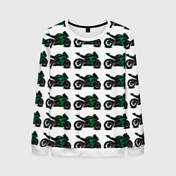 Мужской свитшот Motorbike dark green
