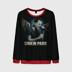 Мужской свитшот Chester Bennington - Angel